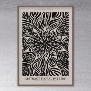 000451 - Abstract Floral PatternNo.1